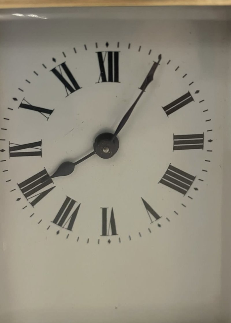 Antique Victorian Quality Brass Carriage Clock - Image 6